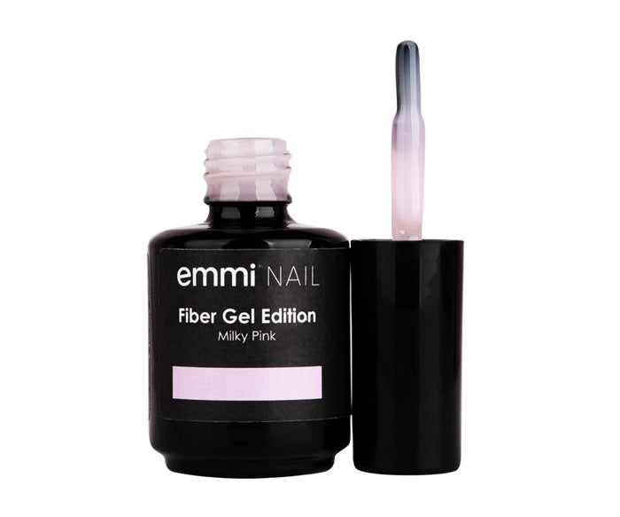 Milky pink fiber gel - BIAB