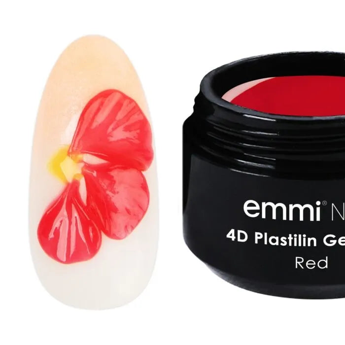 4D gel - rød