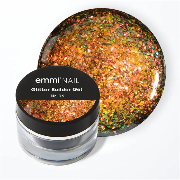 Glitter builder gel -06-