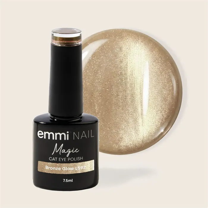 UV-lakk magic cat eye - Bronze glow