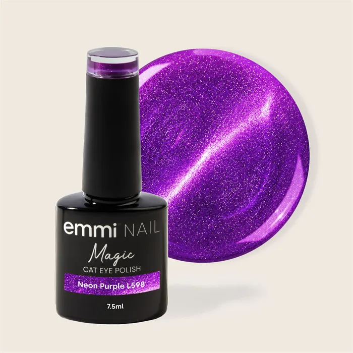 UV-lakk magic cat eye - Neon purple