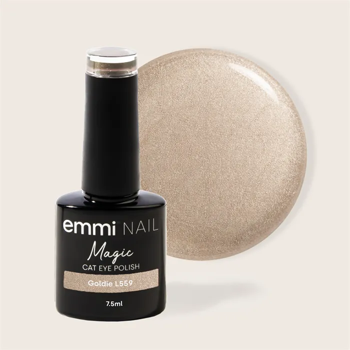 UV-lakk cat eye - goldie
