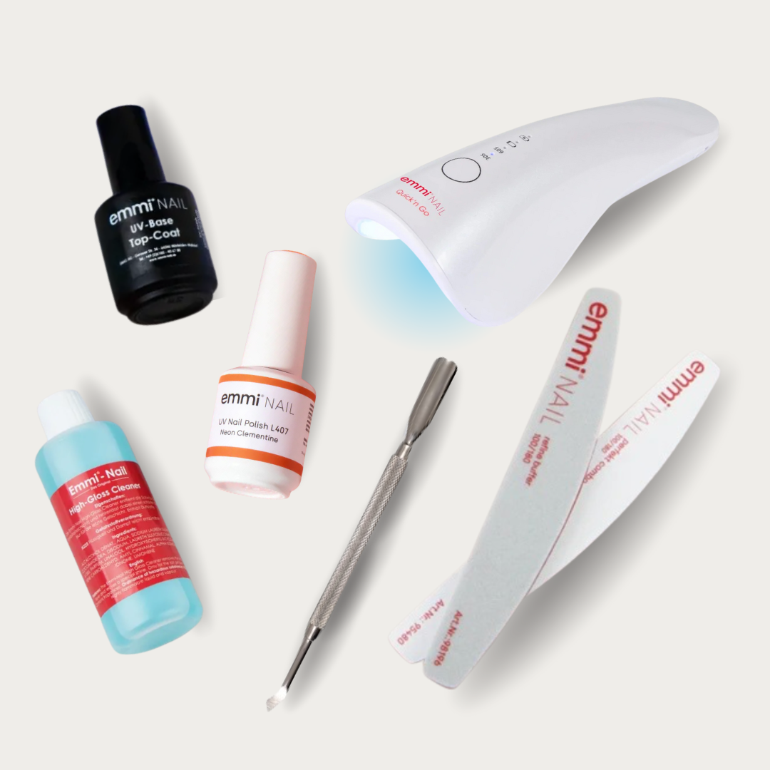 Mini UV-lakk byrjunarpakki