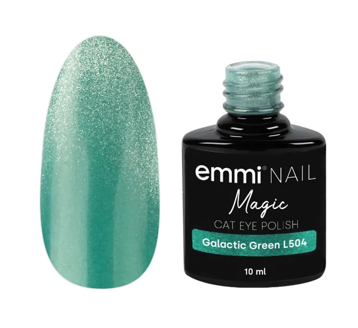 UV-lakk magic cat eye - Galactic green