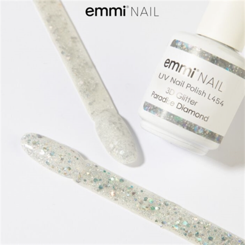 UV-lakk 3D glitter paradise - diamond