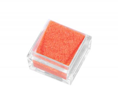 Neon orange glitter - fint