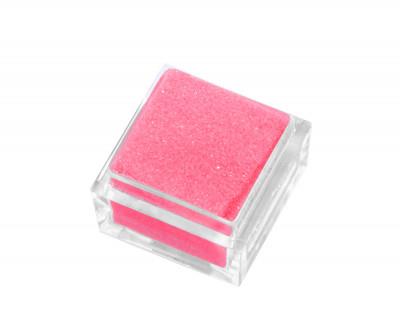 Neon pink glitter - fint