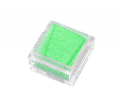 Neon grøn glitter - fint