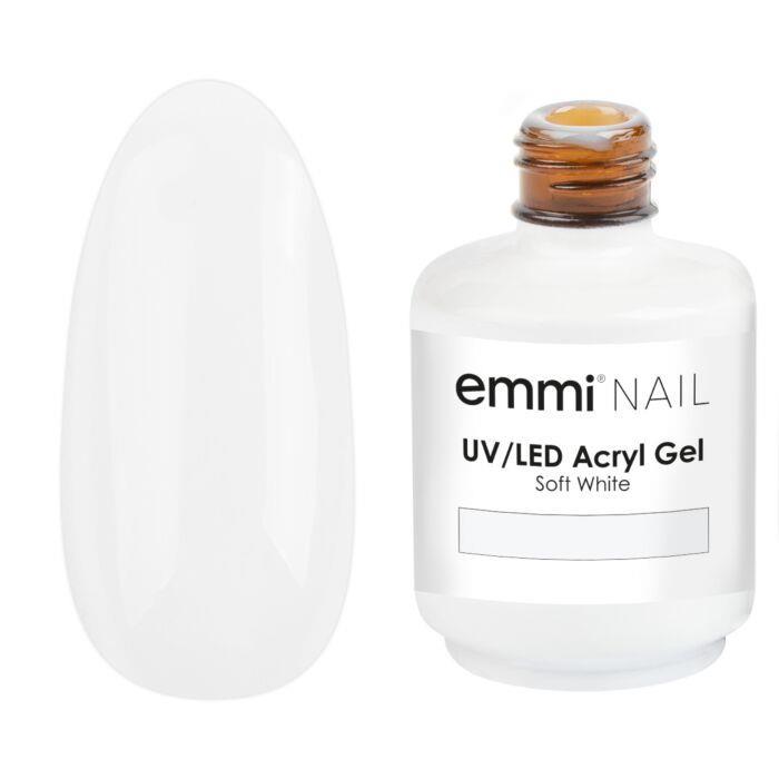 UV/LED acryl gel - soft white 12 ml