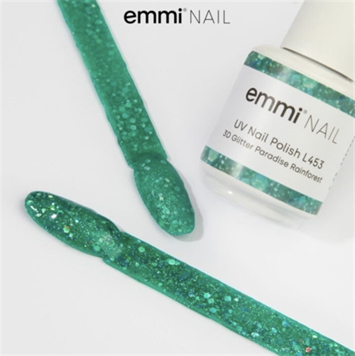 UV-lakk 3D glitter paradise - rainforest