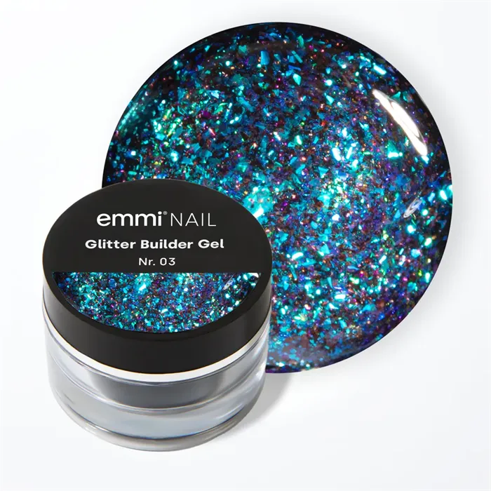 Glitter builder gel -03-