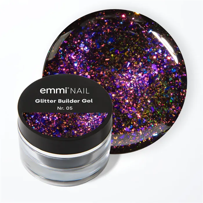 Glitter builder gel -05-