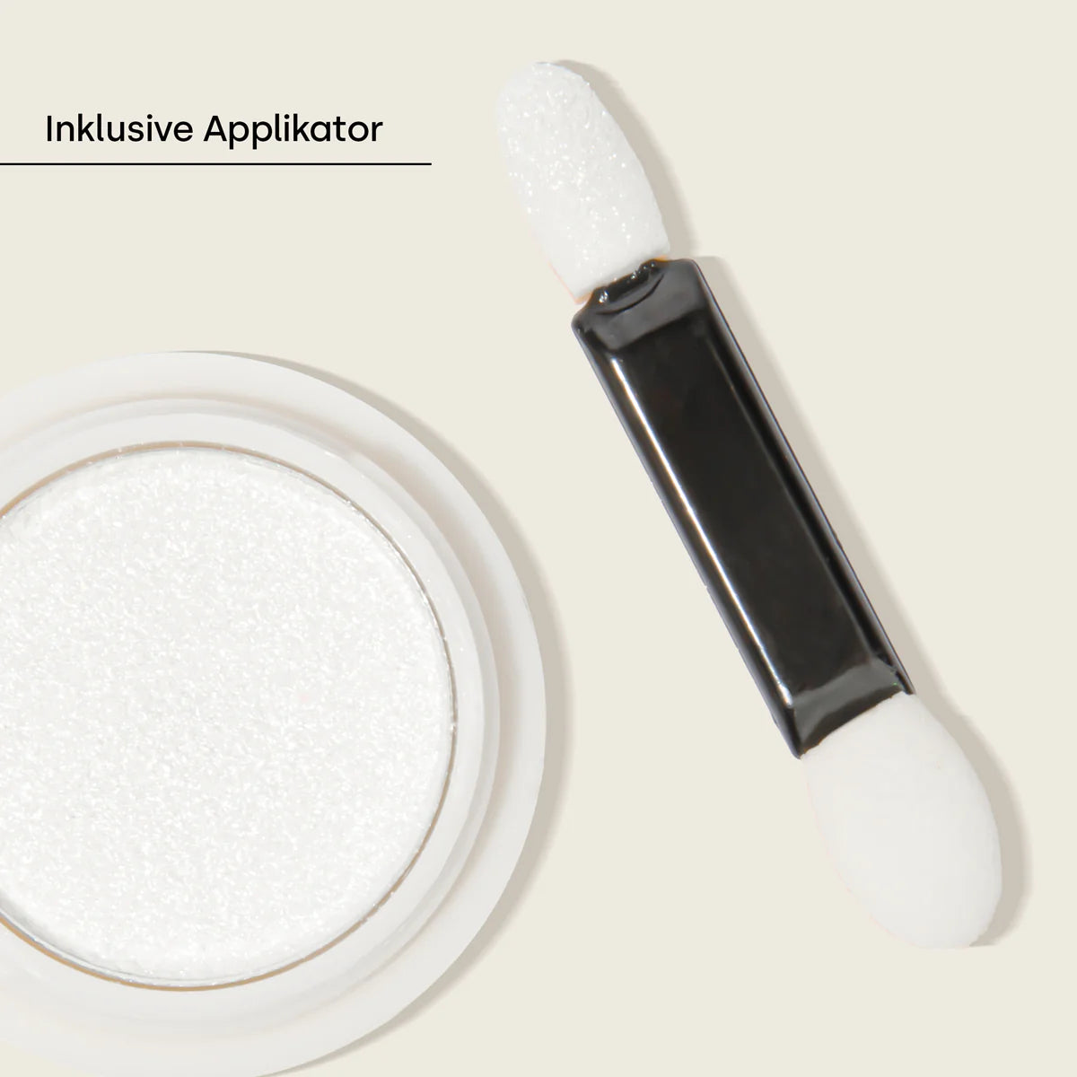 Chrome powder - pearl white