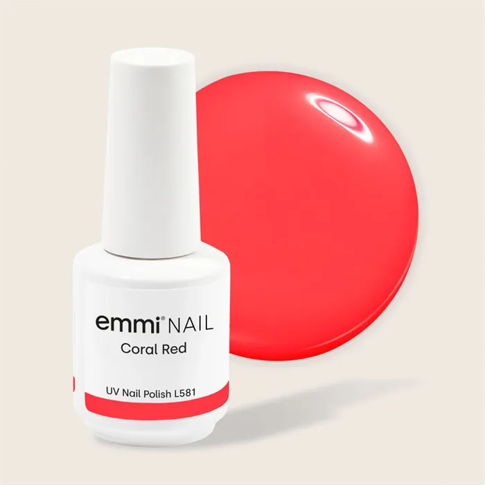 UV-lakk - Coral red