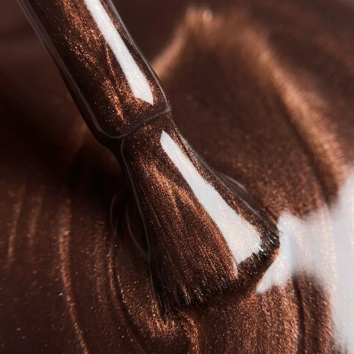 UV-lakk magic cat eye - Dark brown