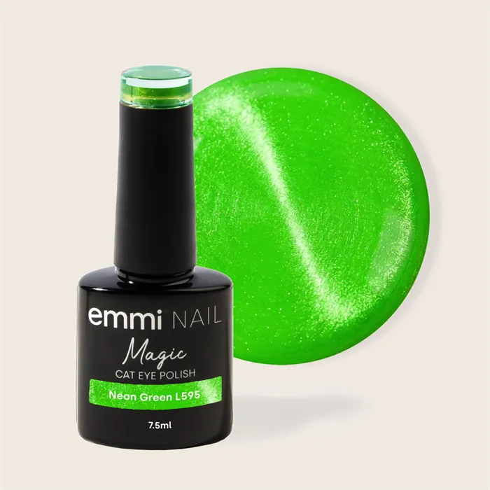UV-lakk magic cat eye - Neon green
