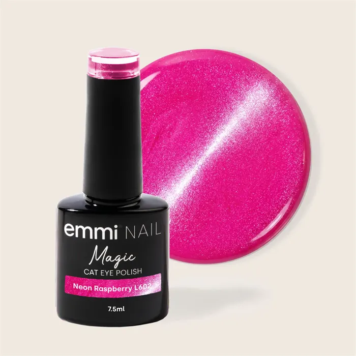 UV-lakk magic cat eye - Neon raspberry
