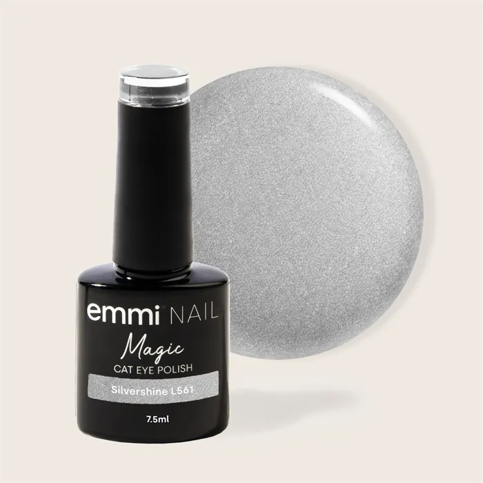 UV-lakk cat eye - silvershine