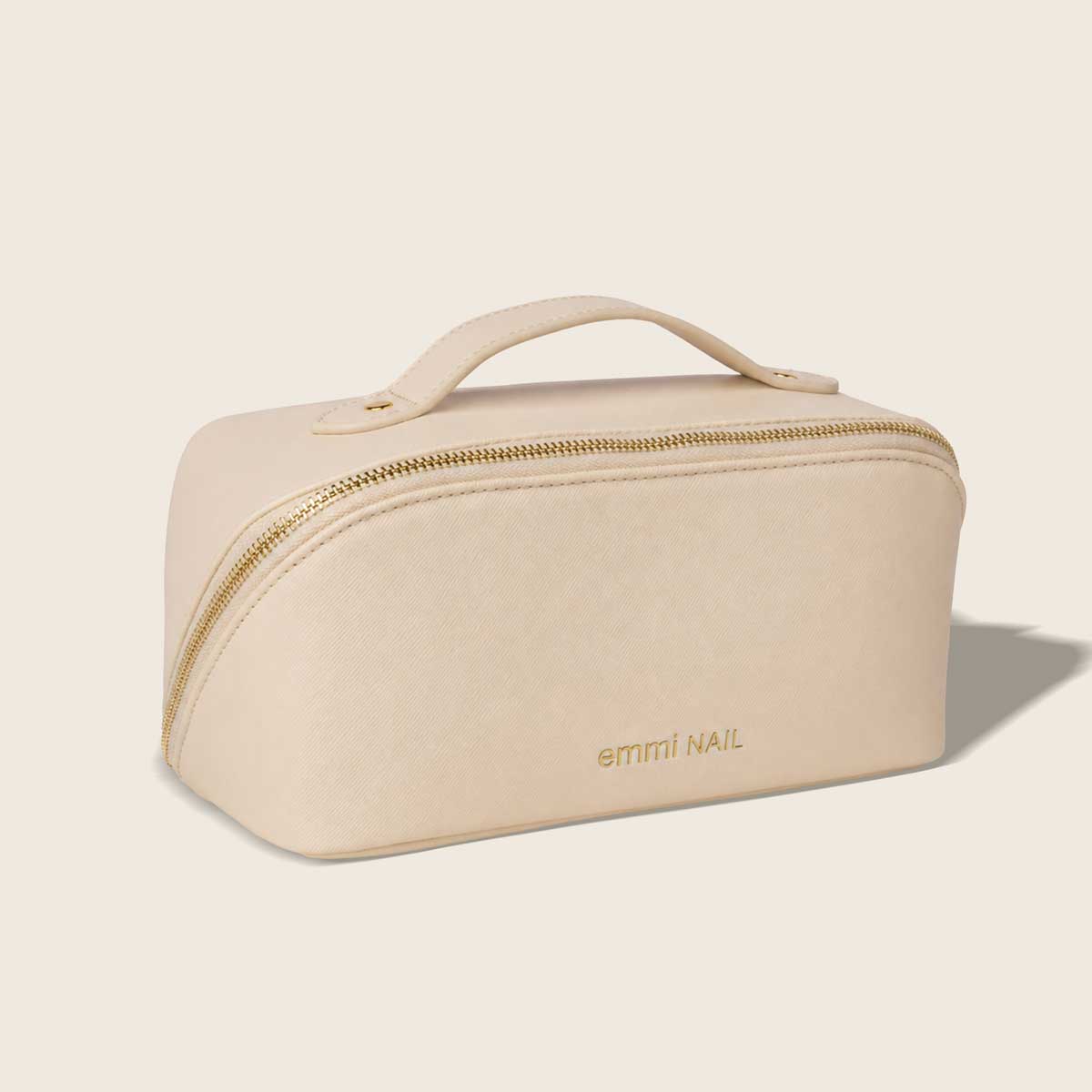 Beauty bag med guld logo