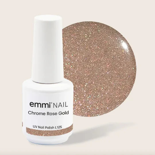 UV-lakk - Chrome rose gold