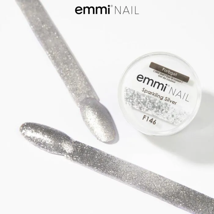 Color gel - Sparkling silver